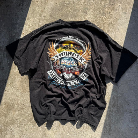 2007 Thunder Beach Motorcycle Rally Tee
