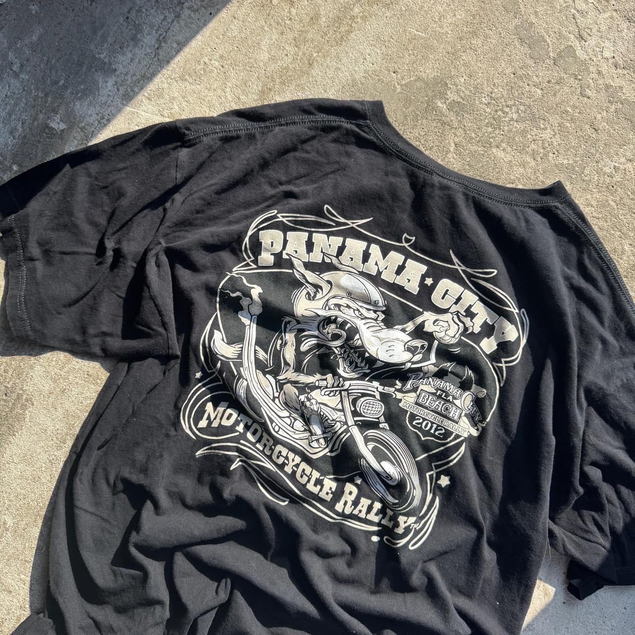 2012 Panama City Motorcycle Rally Tee