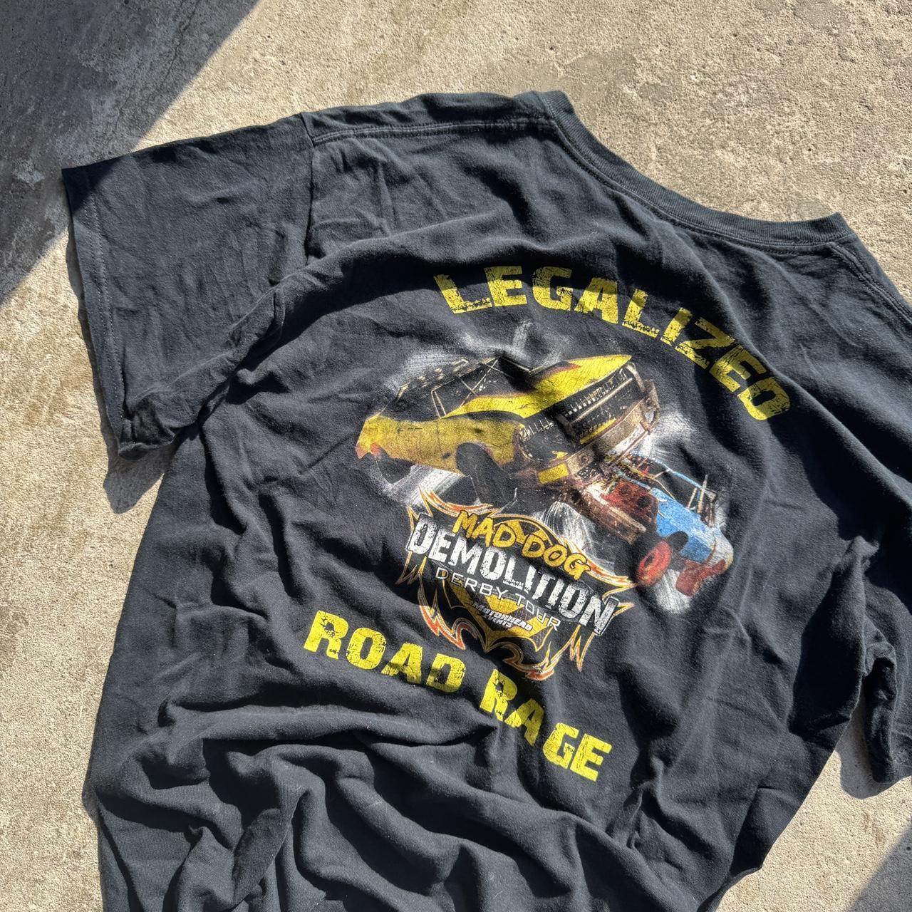 Mad Dog Demolition Derby Tour Tee (Gildan M)