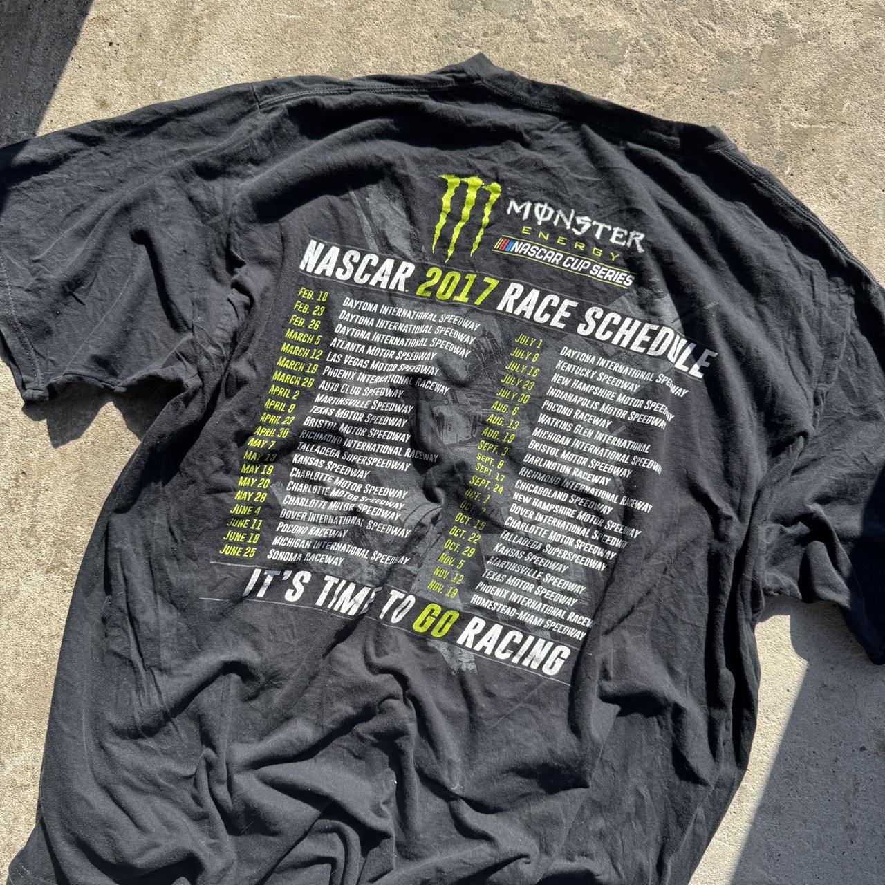 Monster Energy NASCAR Cup Series Tee – 2017 Schedule