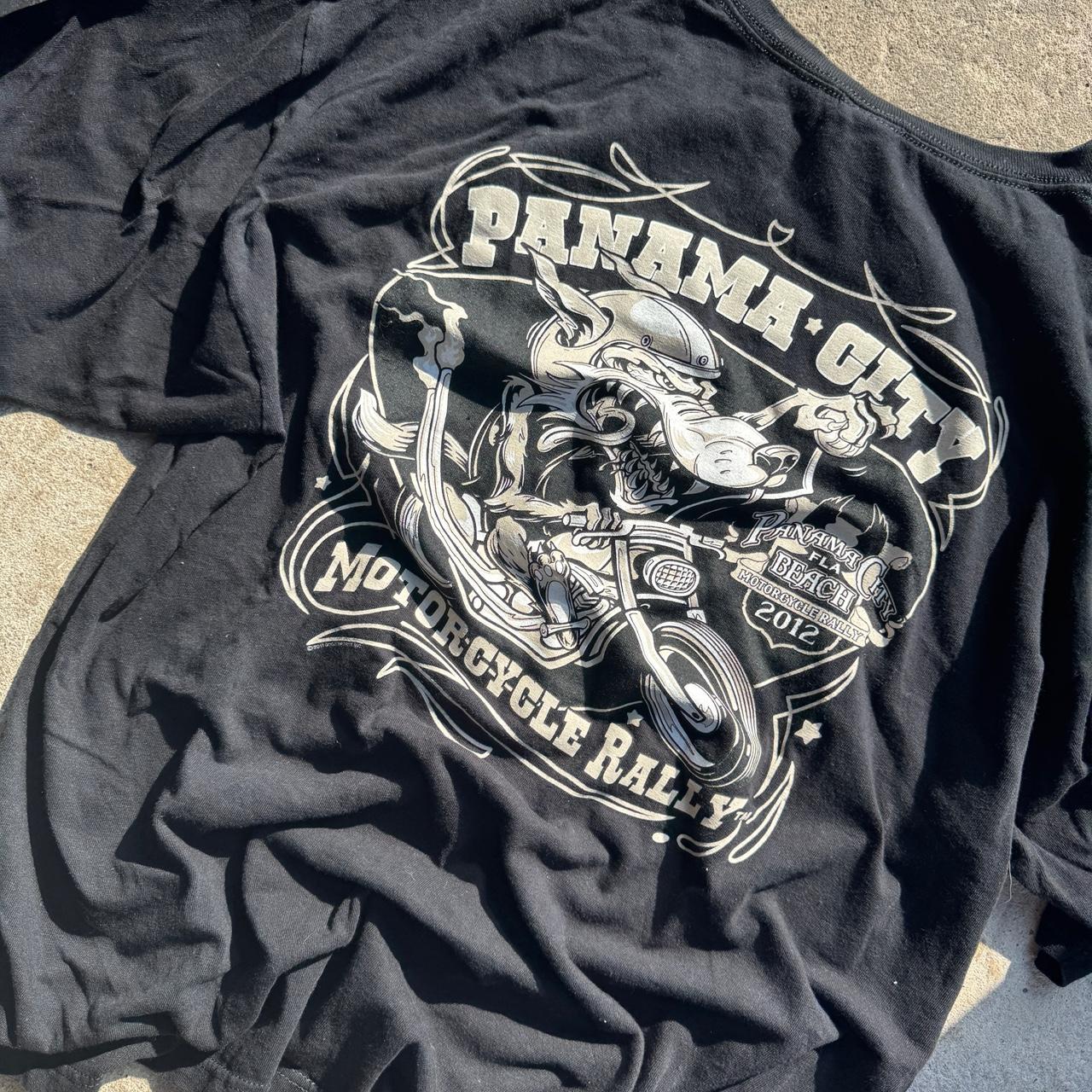 2012 Panama City Motorcycle Rally Tee