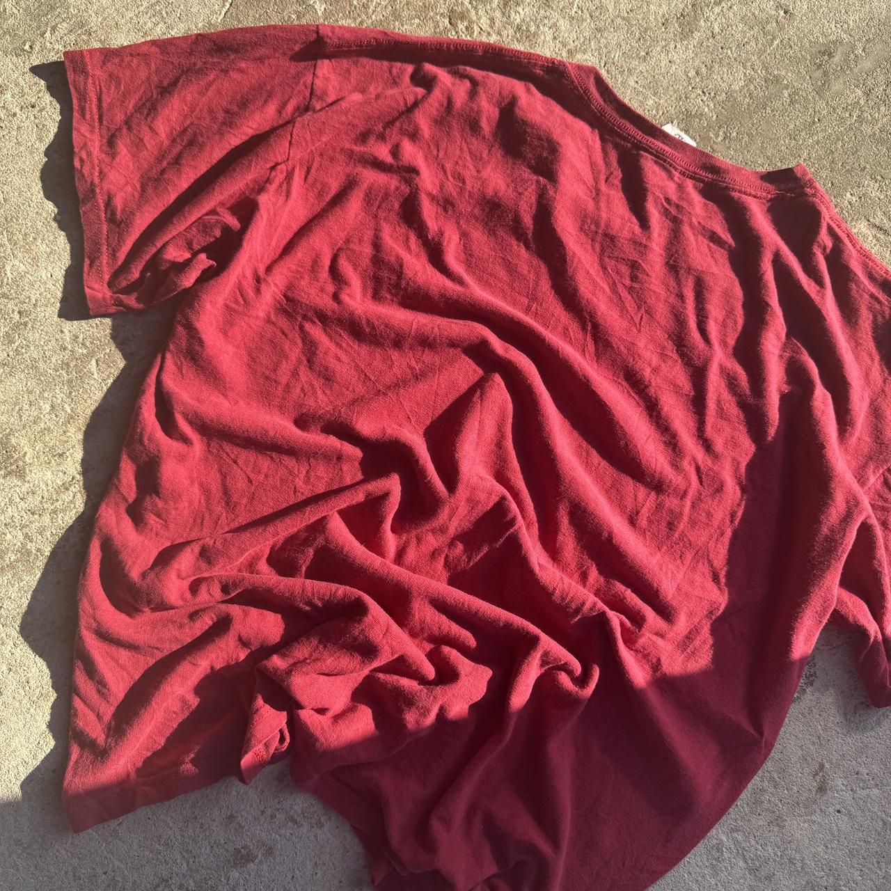 Red American Motorcycle Tee
