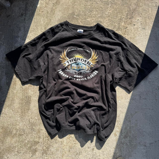 2007 Thunder Beach Motorcycle Rally Tee