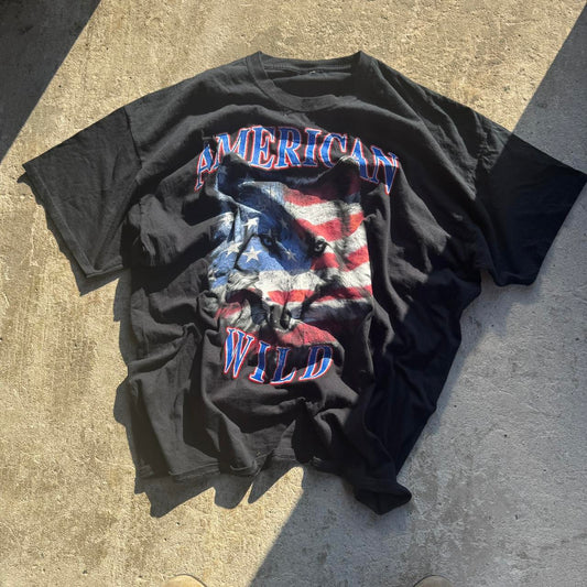 Vintage American Wild Wolf Tee XL