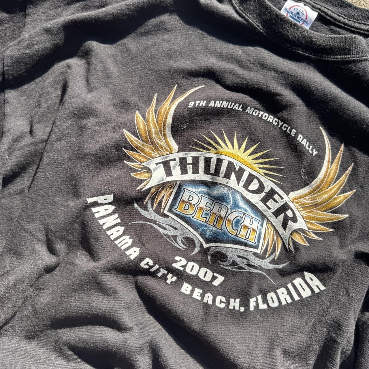 2007 Thunder Beach Motorcycle Rally Tee